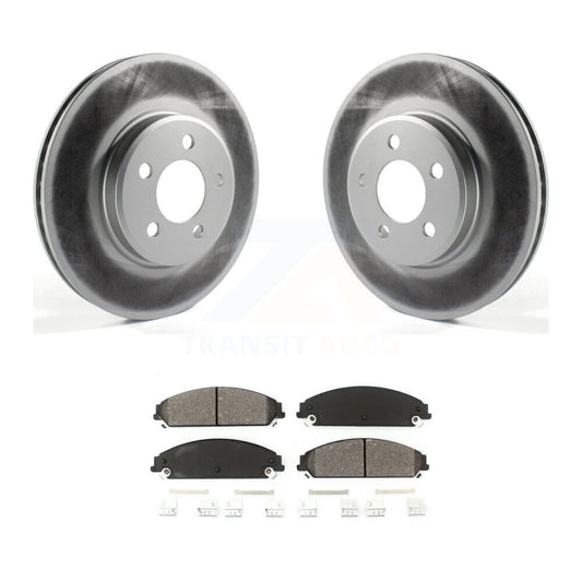 Coated Disc Rotors and Semi-Metallic Brake Pads Kit-KGS-100151 - Kit.bestparts.ca