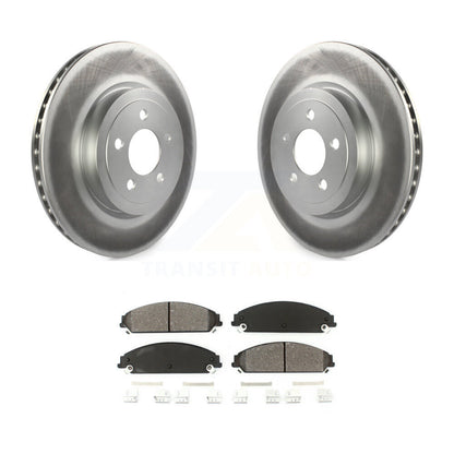 Coated Disc Rotors and Semi-Metallic Brake Pads Kit-KGS-100152 - Kit.bestparts.ca