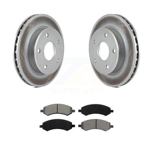 Coated Disc Rotors and Semi-Metallic Brake Pads Kit-KGS-100153 - Kit.bestparts.ca