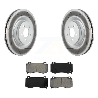 Coated Disc Rotors and Semi-Metallic Brake Pads Kit-KGS-100155 - Kit.bestparts.ca
