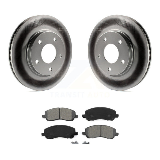 Coated Disc Rotors and Semi-Metallic Brake Pads Kit-KGS-100156 - Kit.bestparts.ca