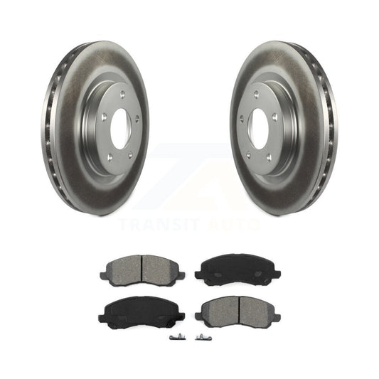 Coated Disc Rotors and Semi-Metallic Brake Pads Kit-KGS-100157 - Kit.bestparts.ca