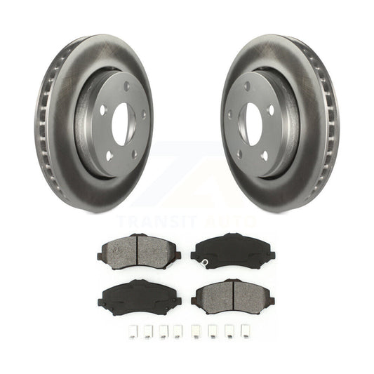 Coated Disc Rotors and Semi-Metallic Brake Pads Kit-KGS-100158 - Kit.bestparts.ca