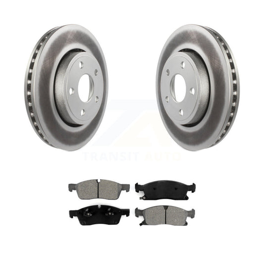 Coated Disc Rotors and Semi-Metallic Brake Pads Kit-KGS-100167 - Kit.bestparts.ca