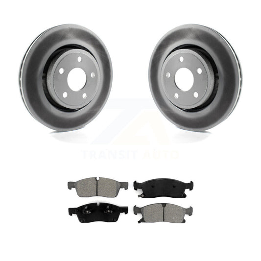 Coated Disc Rotors and Semi-Metallic Brake Pads Kit-KGS-100168 - Kit.bestparts.ca