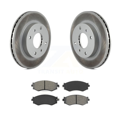 Coated Disc Rotors and Semi-Metallic Brake Pads Kit-KGS-100173 - Kit.bestparts.ca