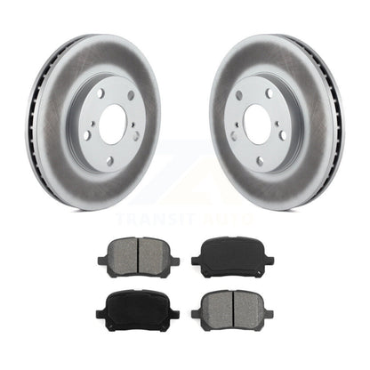 Coated Disc Rotors and Semi-Metallic Brake Pads Kit-KGS-100185 - Kit.bestparts.ca