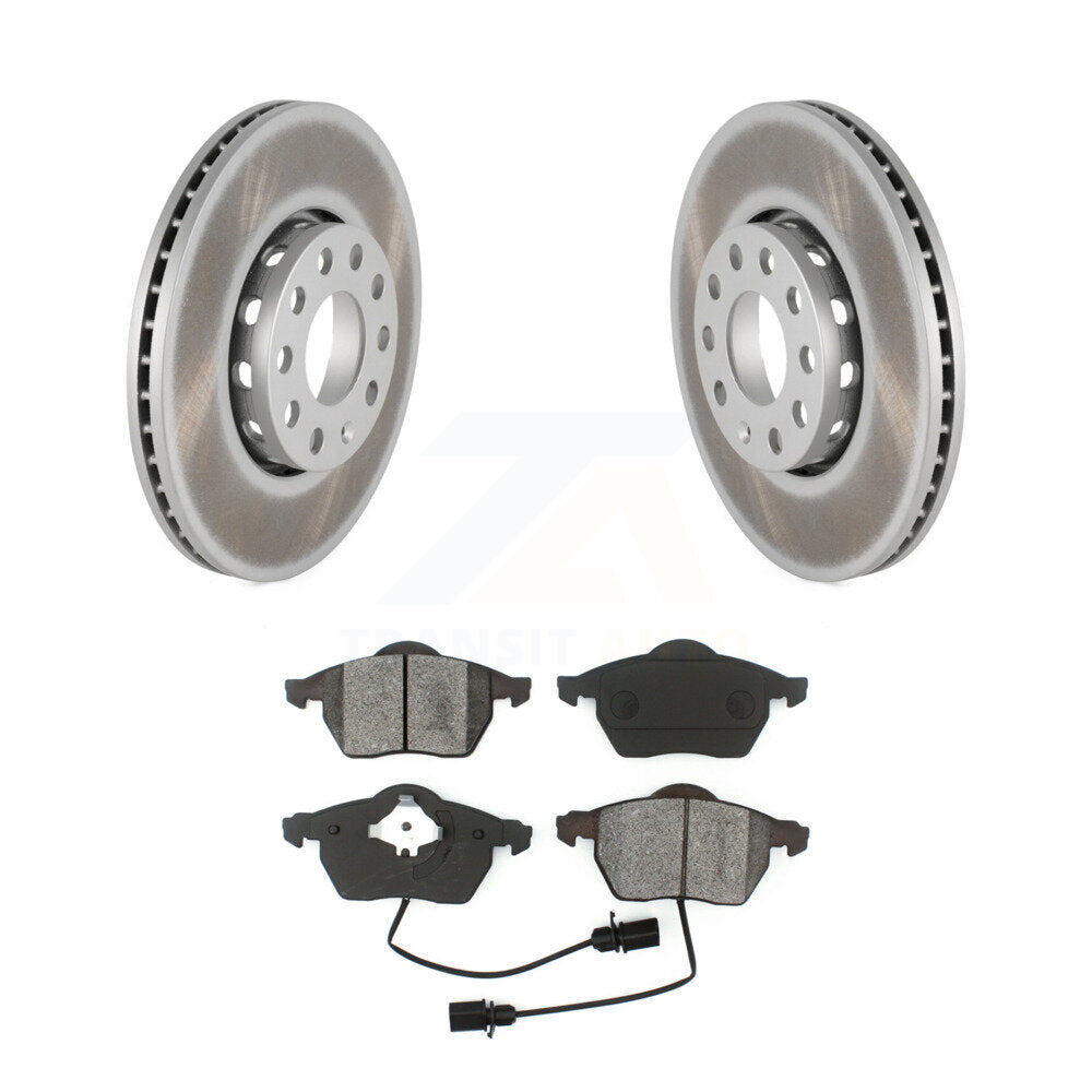 Coated Disc Rotors and Semi-Metallic Brake Pads Kit-KGS-100195 - Kit.bestparts.ca