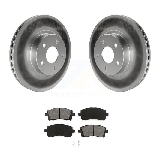Coated Disc Rotors and Semi-Metallic Brake Pads Kit-KGS-100199 - Kit.bestparts.ca