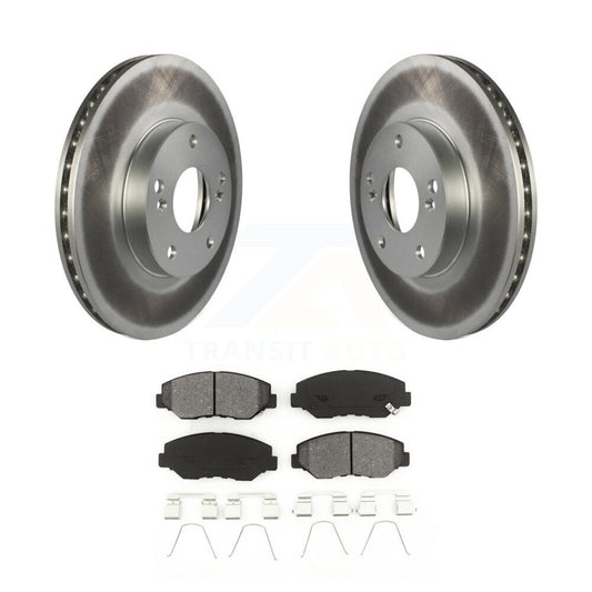 Coated Disc Rotors and Semi-Metallic Brake Pads Kit-KGS-100208 - Kit.bestparts.ca