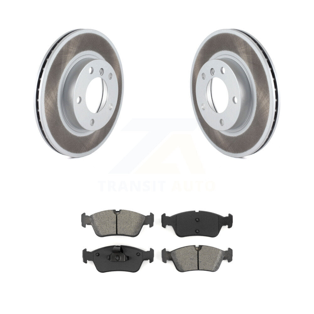 Coated Disc Rotors and Semi-Metallic Brake Pads Kit-KGS-100216 - Kit.bestparts.ca