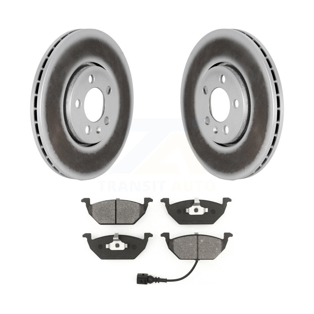 Coated Disc Rotors and Semi-Metallic Brake Pads Kit-KGS-100223 - Kit.bestparts.ca