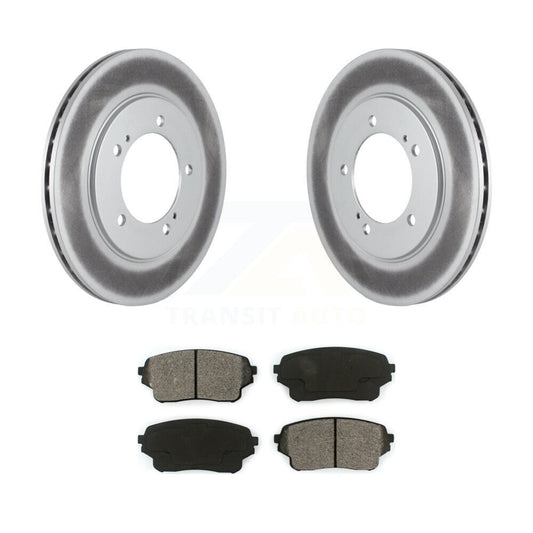 Coated Disc Rotors and Semi-Metallic Brake Pads Kit-KGS-100230 - Kit.bestparts.ca