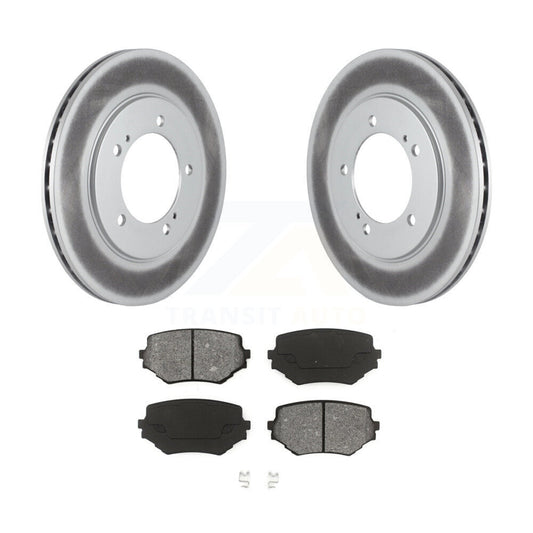 Coated Disc Rotors and Semi-Metallic Brake Pads Kit-KGS-100231 - Kit.bestparts.ca