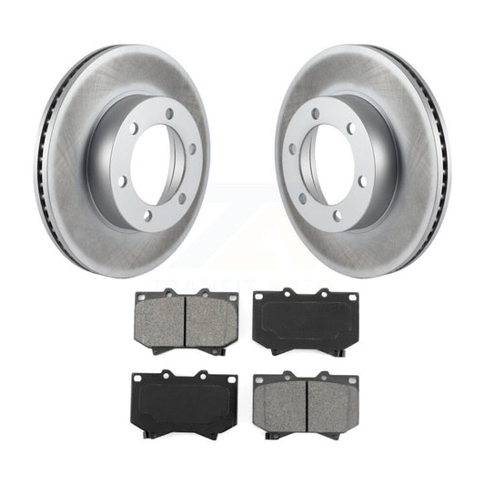 Coated Disc Rotors and Semi-Metallic Brake Pads Kit-KGS-100232 - Kit.bestparts.ca