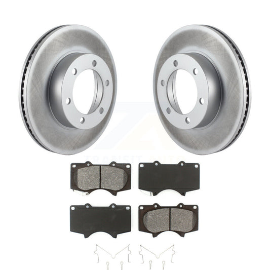 Coated Disc Rotors and Semi-Metallic Brake Pads Kit-KGS-100233 - Kit.bestparts.ca