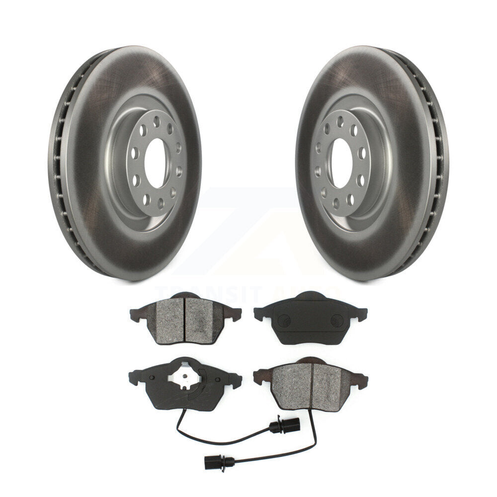 Coated Disc Rotors and Semi-Metallic Brake Pads Kit-KGS-100242 - Kit.bestparts.ca