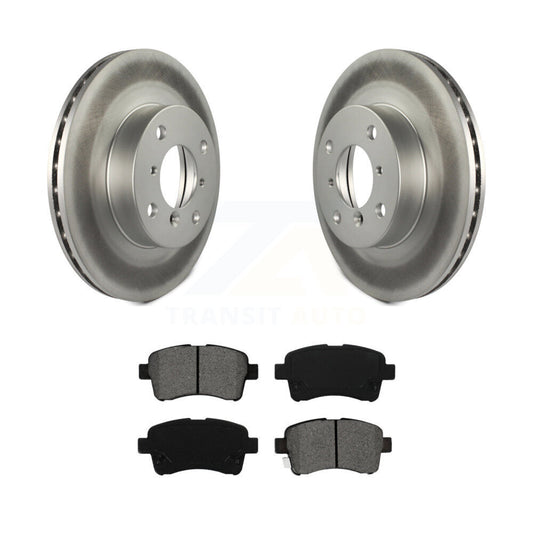 Coated Disc Rotors and Semi-Metallic Brake Pads Kit-KGS-100246 - Kit.bestparts.ca