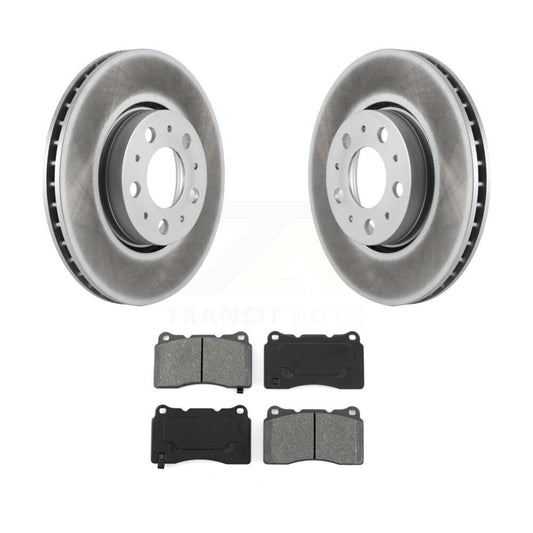 Coated Disc Rotors and Semi-Metallic Brake Pads Kit-KGS-100248 - Kit.bestparts.ca