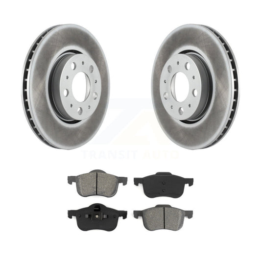 Coated Disc Rotors and Semi-Metallic Brake Pads Kit-KGS-100249 - Kit.bestparts.ca