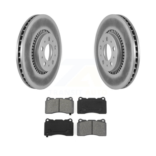 Coated Disc Rotors and Semi-Metallic Brake Pads Kit-KGS-100250 - Kit.bestparts.ca