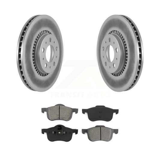Coated Disc Rotors and Semi-Metallic Brake Pads Kit-KGS-100251 - Kit.bestparts.ca