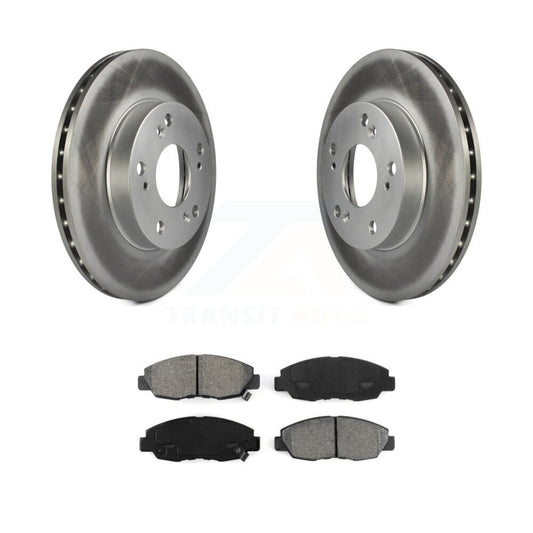 Coated Disc Rotors and Semi-Metallic Brake Pads Kit-KGS-100255 - Kit.bestparts.ca
