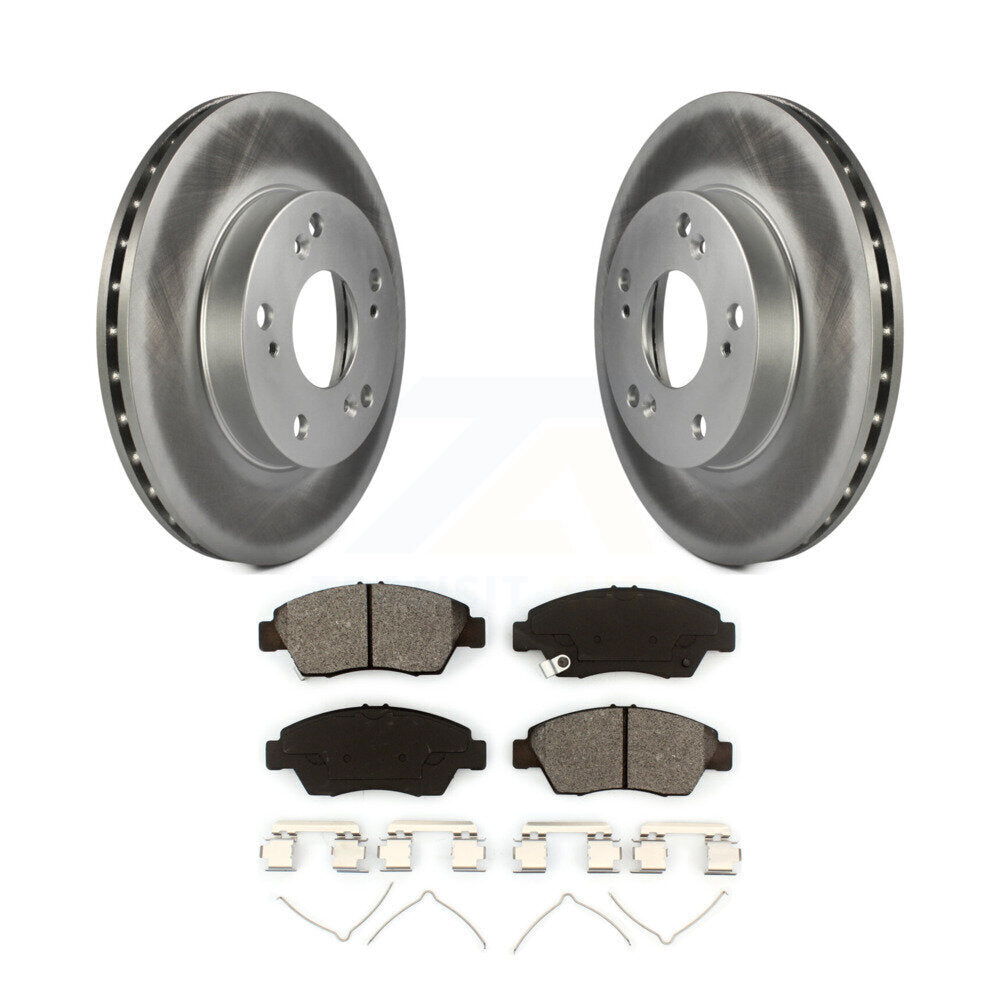 Coated Disc Rotors and Semi-Metallic Brake Pads Kit-KGS-100256 - Kit.bestparts.ca
