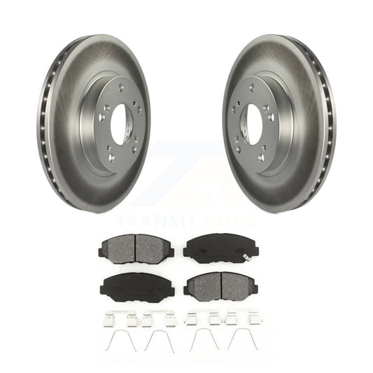 Coated Disc Rotors and Semi-Metallic Brake Pads Kit-KGS-100258 - Kit.bestparts.ca
