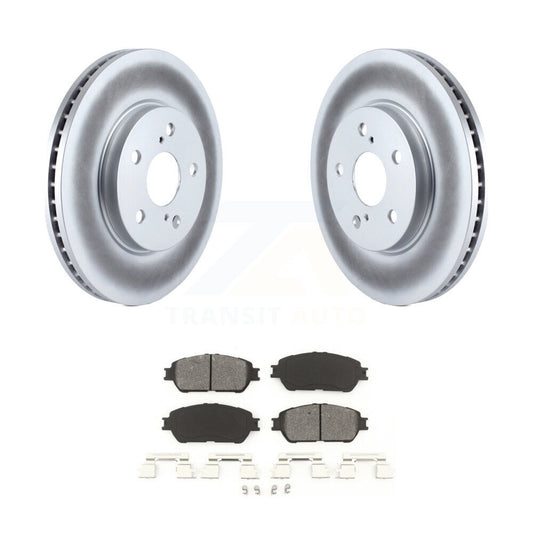 Coated Disc Rotors and Semi-Metallic Brake Pads Kit-KGS-100260 - Kit.bestparts.ca