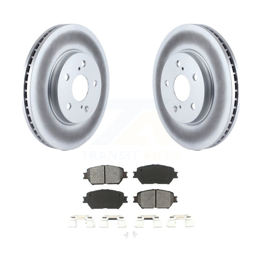 Coated Disc Rotors and Semi-Metallic Brake Pads Kit-KGS-100261 - Kit.bestparts.ca