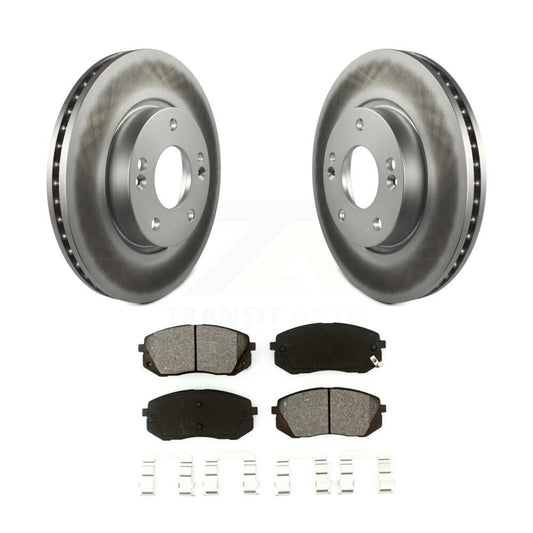 Coated Disc Rotors and Semi-Metallic Brake Pads Kit-KGS-100264 - Kit.bestparts.ca