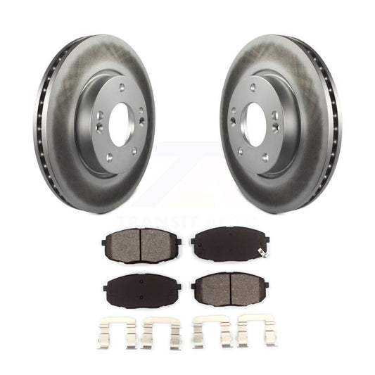 Coated Disc Rotors and Semi-Metallic Brake Pads Kit-KGS-100265 - Kit.bestparts.ca