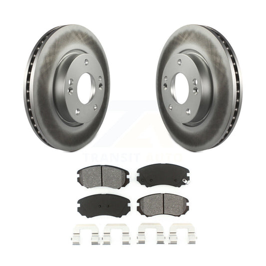 Coated Disc Rotors and Semi-Metallic Brake Pads Kit-KGS-100268 - Kit.bestparts.ca