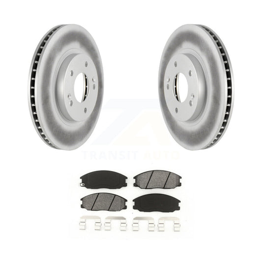 Coated Disc Rotors and Semi-Metallic Brake Pads Kit-KGS-100270 - Kit.bestparts.ca