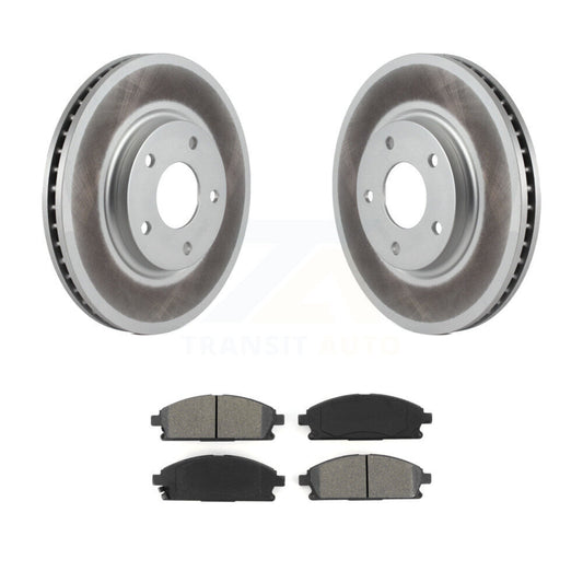 Coated Disc Rotors and Semi-Metallic Brake Pads Kit-KGS-100277 - Kit.bestparts.ca