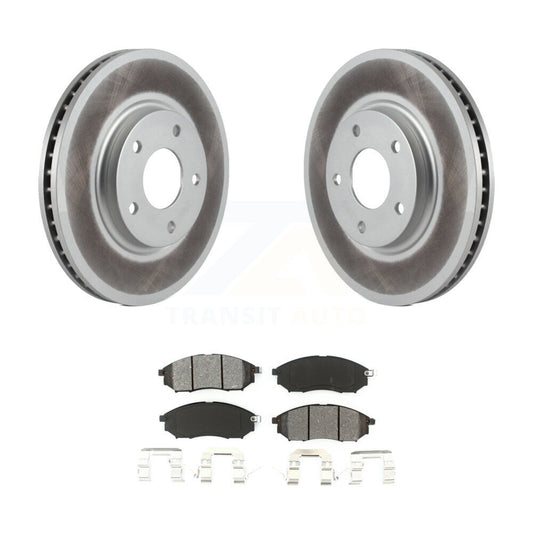 Coated Disc Rotors and Semi-Metallic Brake Pads Kit-KGS-100278 - Kit.bestparts.ca