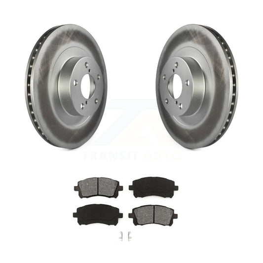 Coated Disc Rotors and Semi-Metallic Brake Pads Kit-KGS-100282 - Kit.bestparts.ca