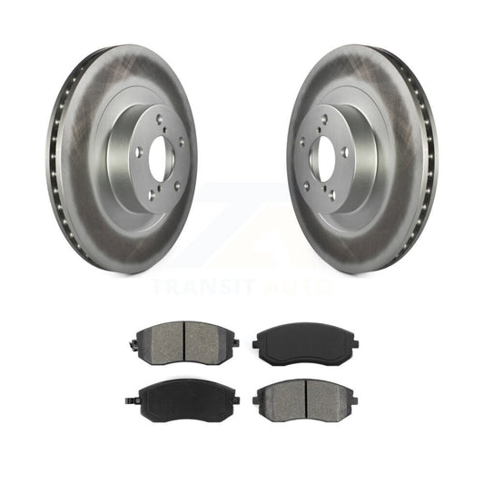 Coated Disc Rotors and Semi-Metallic Brake Pads Kit-KGS-100283 - Kit.bestparts.ca