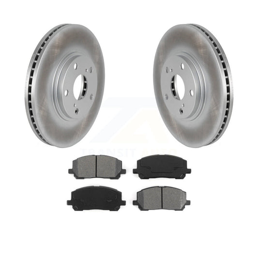 Coated Disc Rotors and Semi-Metallic Brake Pads Kit-KGS-100285 - Kit.bestparts.ca