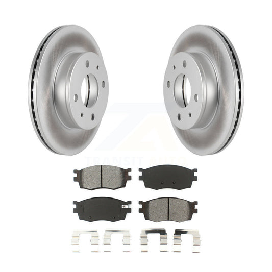 Coated Disc Rotors and Semi-Metallic Brake Pads Kit-KGS-100288 - Kit.bestparts.ca