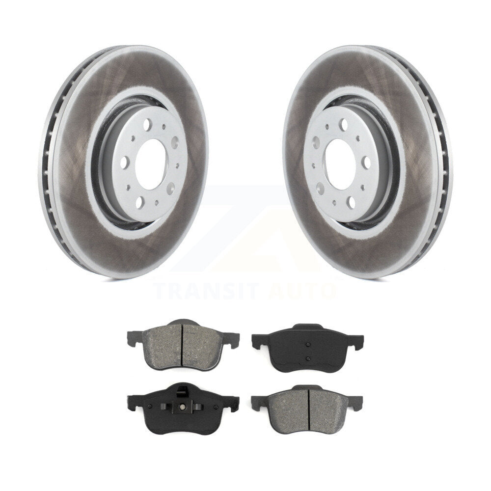 Coated Disc Rotors and Semi-Metallic Brake Pads Kit-KGS-100295 - Kit.bestparts.ca Kit.bestparts.ca