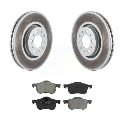 Coated Disc Rotors and Semi-Metallic Brake Pads Kit-KGS-100295 - Kit.bestparts.ca