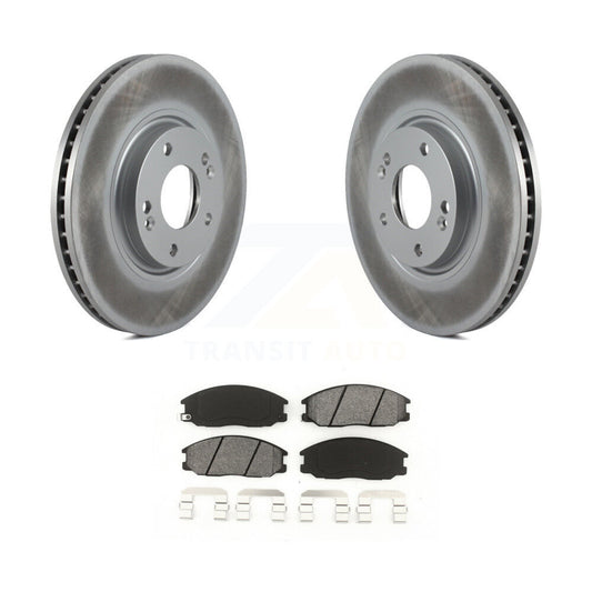 Coated Disc Rotors and Semi-Metallic Brake Pads Kit-KGS-100297 - Kit.bestparts.ca