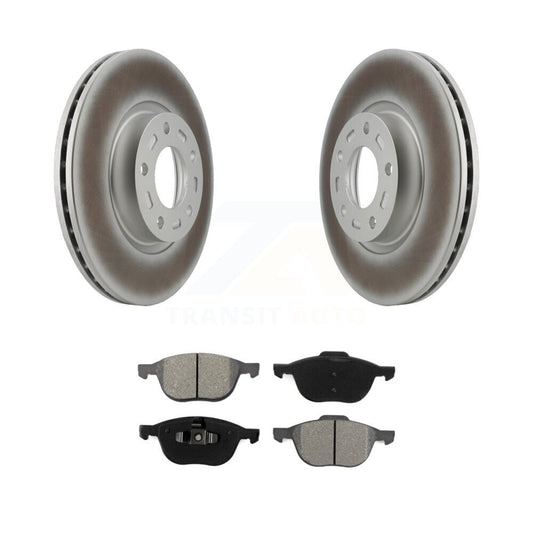 Coated Disc Rotors and Semi-Metallic Brake Pads Kit-KGS-100299 - Kit.bestparts.ca