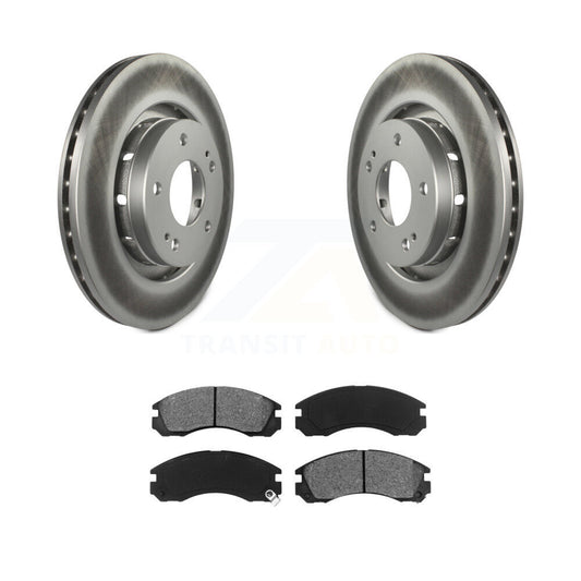 Coated Disc Rotors and Semi-Metallic Brake Pads Kit-KGS-100318 - Kit.bestparts.ca