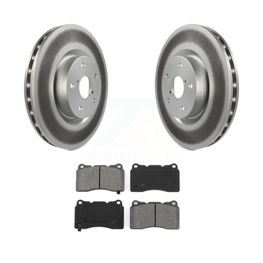 Coated Disc Rotors and Semi-Metallic Brake Pads Kit-KGS-100320 - Kit.bestparts.ca