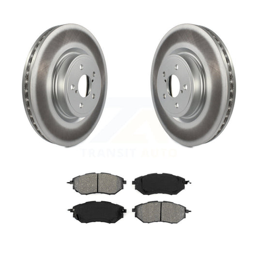 Coated Disc Rotors and Semi-Metallic Brake Pads Kit-KGS-100321 - Kit.bestparts.ca