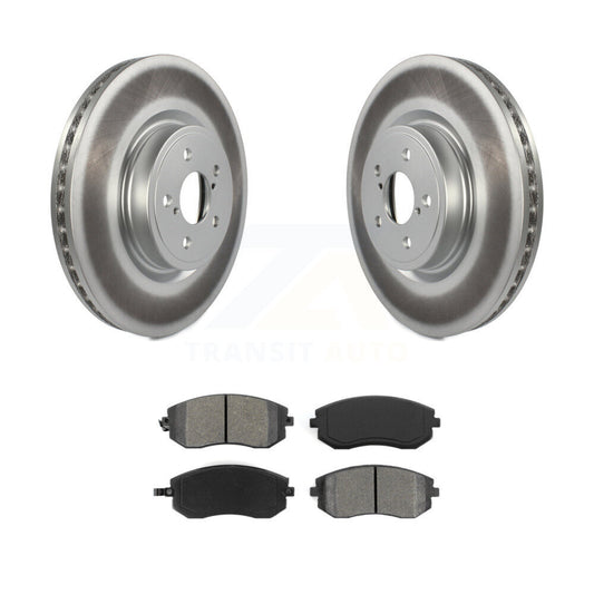 Coated Disc Rotors and Semi-Metallic Brake Pads Kit-KGS-100322 - Kit.bestparts.ca