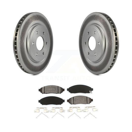 Coated Disc Rotors and Semi-Metallic Brake Pads Kit-KGS-100325 - Kit.bestparts.ca